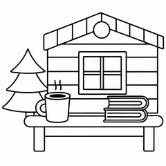 vector illustration of a house