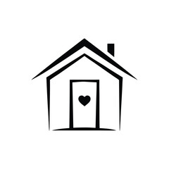 house icon on white background