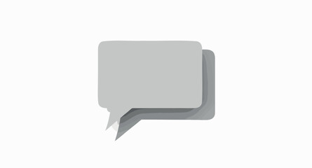 two overlapping gray speech bubbles representing communication