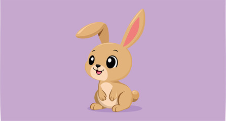 adorable cartoon bunny