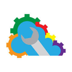 Online Workshops Vector Flat Icon Design