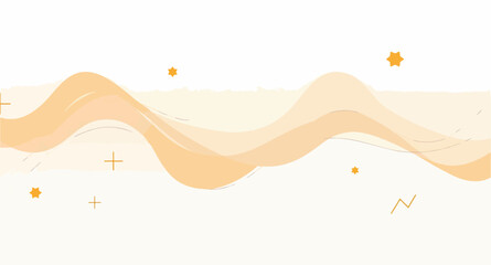 abstract beige and waves background