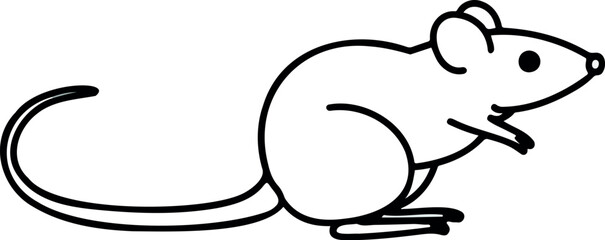 drawing of a mouse