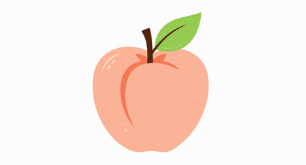 simple of a ripe with a leaf.