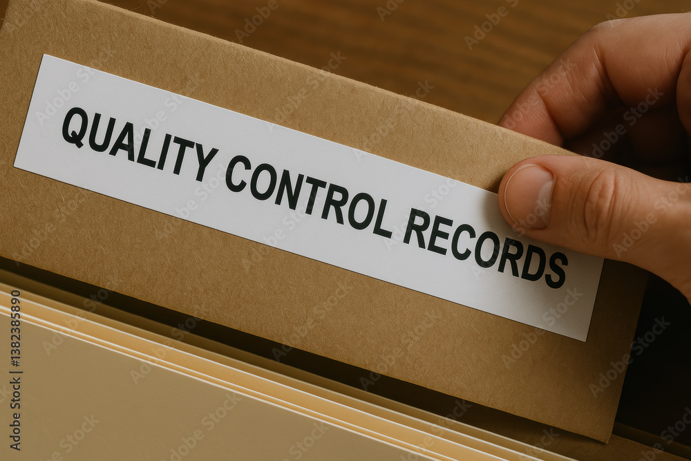 Poster quality control records are essential for maintaining quality assurance any organization. this captu