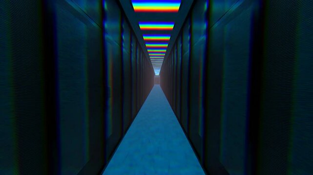 empty scary hallway liminal space