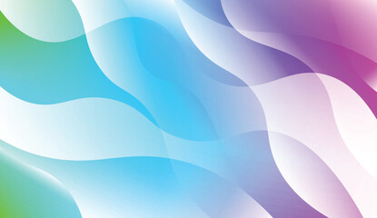 Futuristic Color Design Geometric Wave Shape. For Template Cell Phone Backgrounds. Vector Illustration with Color Gradient.