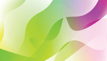 Modern Wavy Background. For Creative Templates, Cards, Color Covers Set. Vector Illustration with Color Gradient.