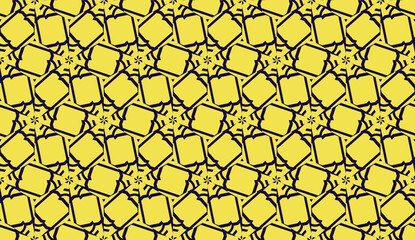 Elegant background with polygonal line. Triangular style. Vector illustration. COLOR 1 COLOR 2. Bright background for poster, banner, flyer. Yellow color.