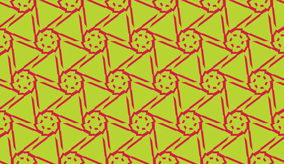 Original interior background in triangles style. Curved line. Vector illustration. For modern interior design, fashion print.