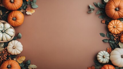 Fototapeta premium Autumn Harvest Abundance.