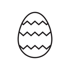 easter egg vector silhouette