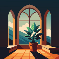 interior of a modern house