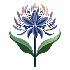 vector illustration of a flower