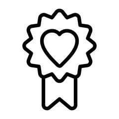 Registered charity Outline Style Icon