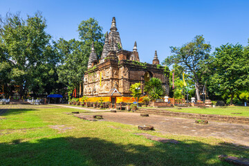 Wat Chet Yot or Wat Photharam Maha Wihan, seven pagoda temple It is a major tourist attraction in...
