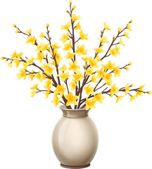 포시샤꽃이있는봄인테리어