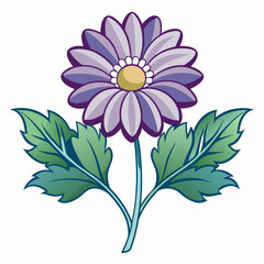 vector illustration of a flower