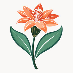 vector illustration of a flower