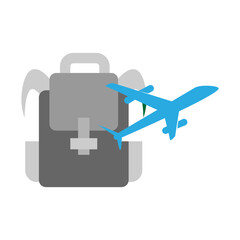 Travel Blog  Vector Flat Icon Design