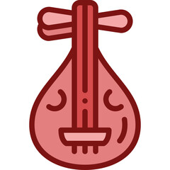 biwa two tone icon