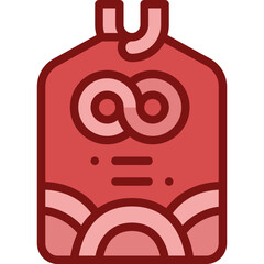 omamori two tone icon