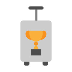 Obraz premium Travel Rewards Programs Vector Flat Icon Design