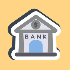 Sticker bank. Building elements. Good for prints, web, posters, logo, site plan, map, infographics, etc.