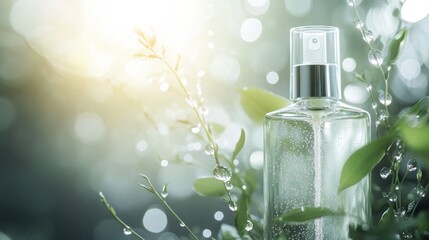 Refreshing Fragrance, Natural Perfume in a Serene Setting