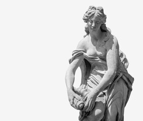 The goddess of love and beauty in Greek mythology, Aphrodite (Venus in Roman mythology) Fragment of...