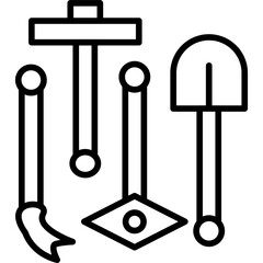 Archeology Tools Icon