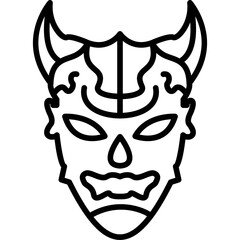 Ancient Mask Icon