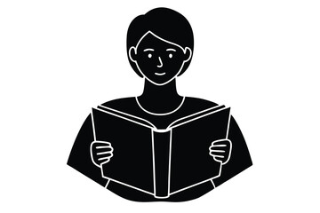 Mathematics Vector Illustration of Student Learning