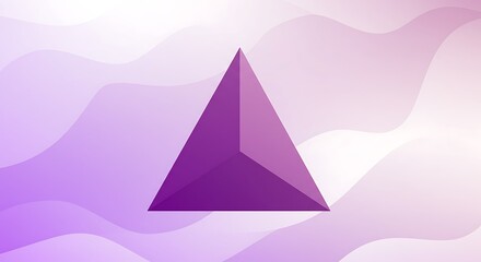 Fototapeta premium Serene Geometry AI Generated