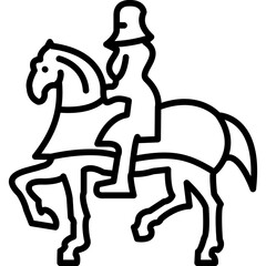 Medieval Horse Icon
