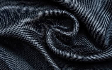 Dark Gray Sparkling Fabric Texture