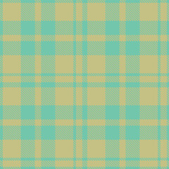 Sandy pale teal Tartan patterns fabric texture. Elegant Sandy very light brown Seamless Tartan