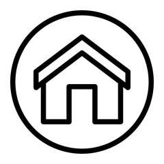 home Line Icon
