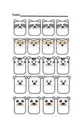 Pictures for kids to color, addition and subtraction