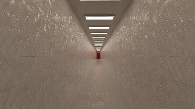 empty scary hallway liminal space