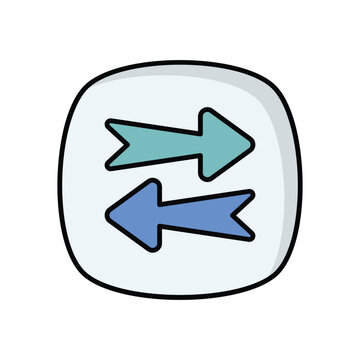 Opposite Rrows