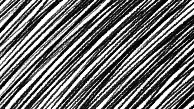 Pastel pencil texture background 4K stop motion video. Abstract hand drawn doodle sketch lines backdrop loop animation. Stroke scribble freehand drawing overlay