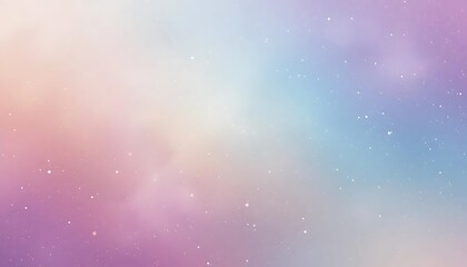 Dreamy Pastel Nebula: A Celestial Canvas of Soft Hues and Sparkling Stars