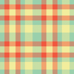 Autumn pale teal Tartan patterns fabric texture. Elegant Soft tomato Seamless Tartan