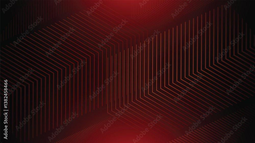 Fototapete abstract red speed background gradient design with geometric composition.futuristic minimal pattern 