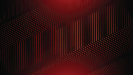 Abstract red speed background gradient design with geometric composition.Futuristic minimal pattern place for text or message.Trendy and modern Cool banner design template.