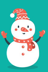 Weihnachten Cartoon, zeichnung, niedlich