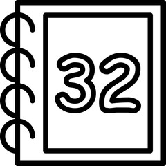Thirty Two Icon