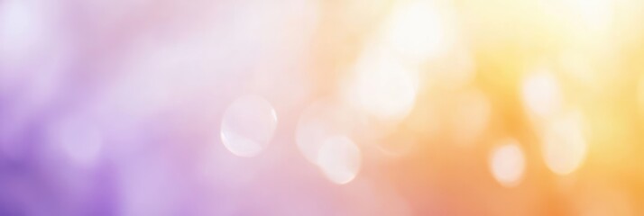 Obraz premium Dreamy abstract background with soft pastel colors and bokeh lights