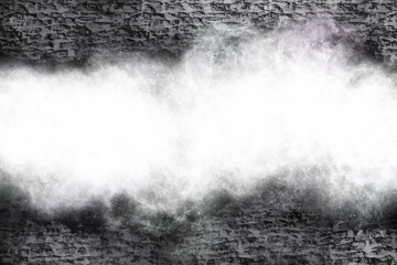 Illustration of an empty concrete wall with a dark textured